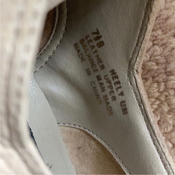 Vintage leather loafer with heel - Picture 3 of 6